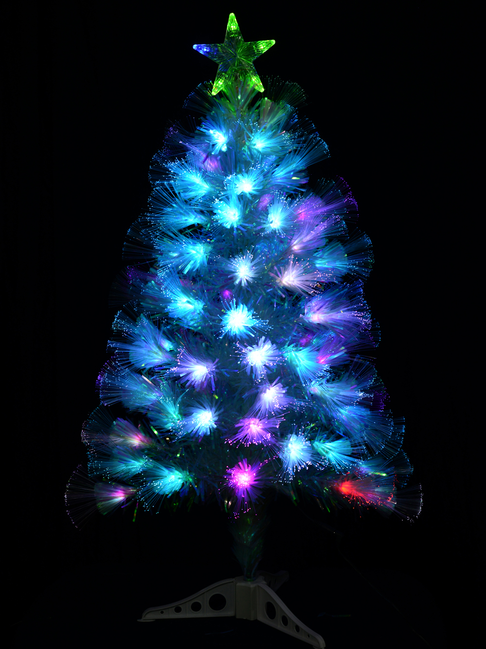 multicolor led animated christmas tree