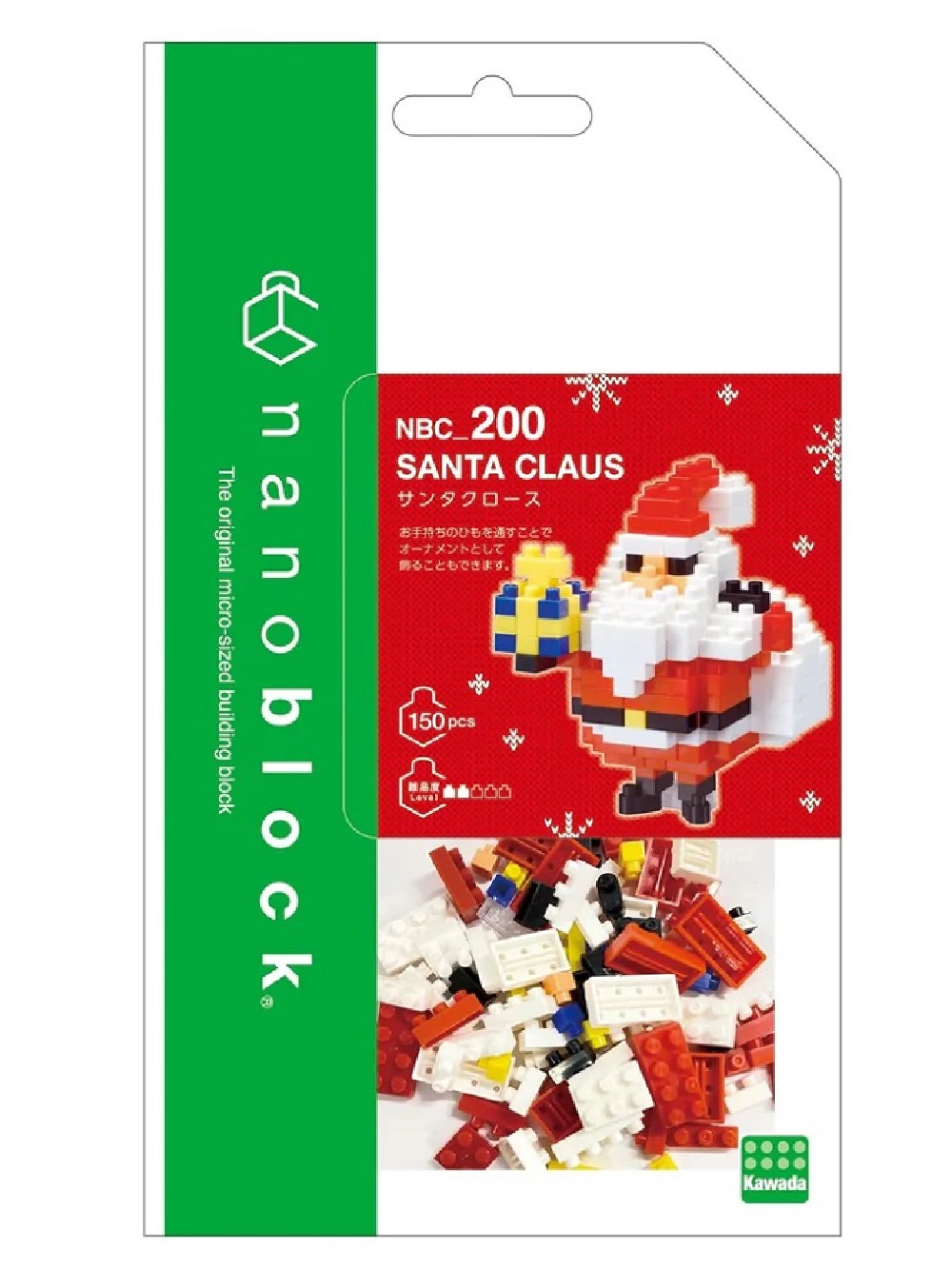 Nanoblock Babbo Natale 2011 – Kit Modellismo Giapponese Kawada [Import Giappone]