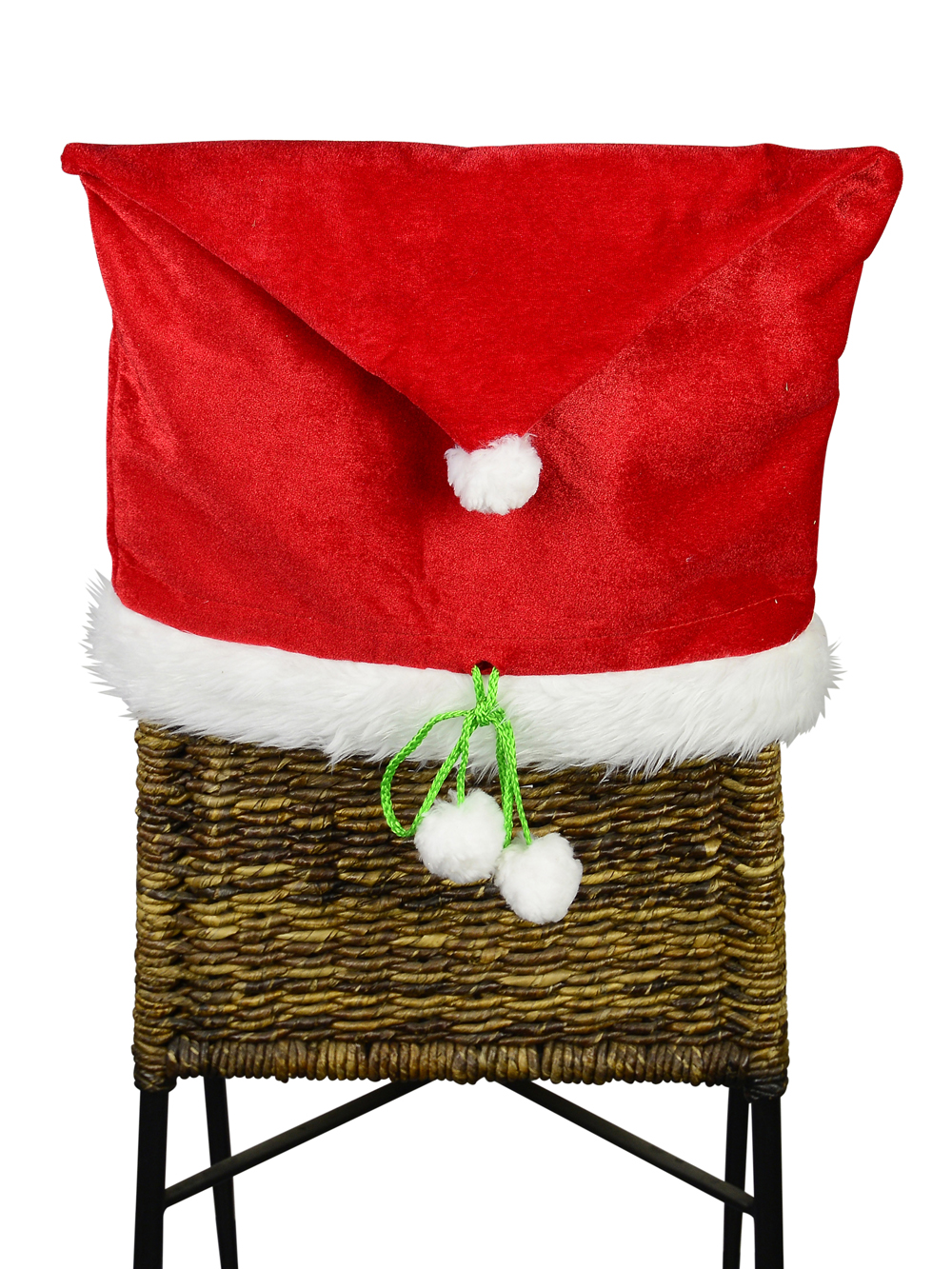 Merry Christmas Red Velvet Santa Hat Chair Cover Product Archive Buy Online From The Christmas Warehouse