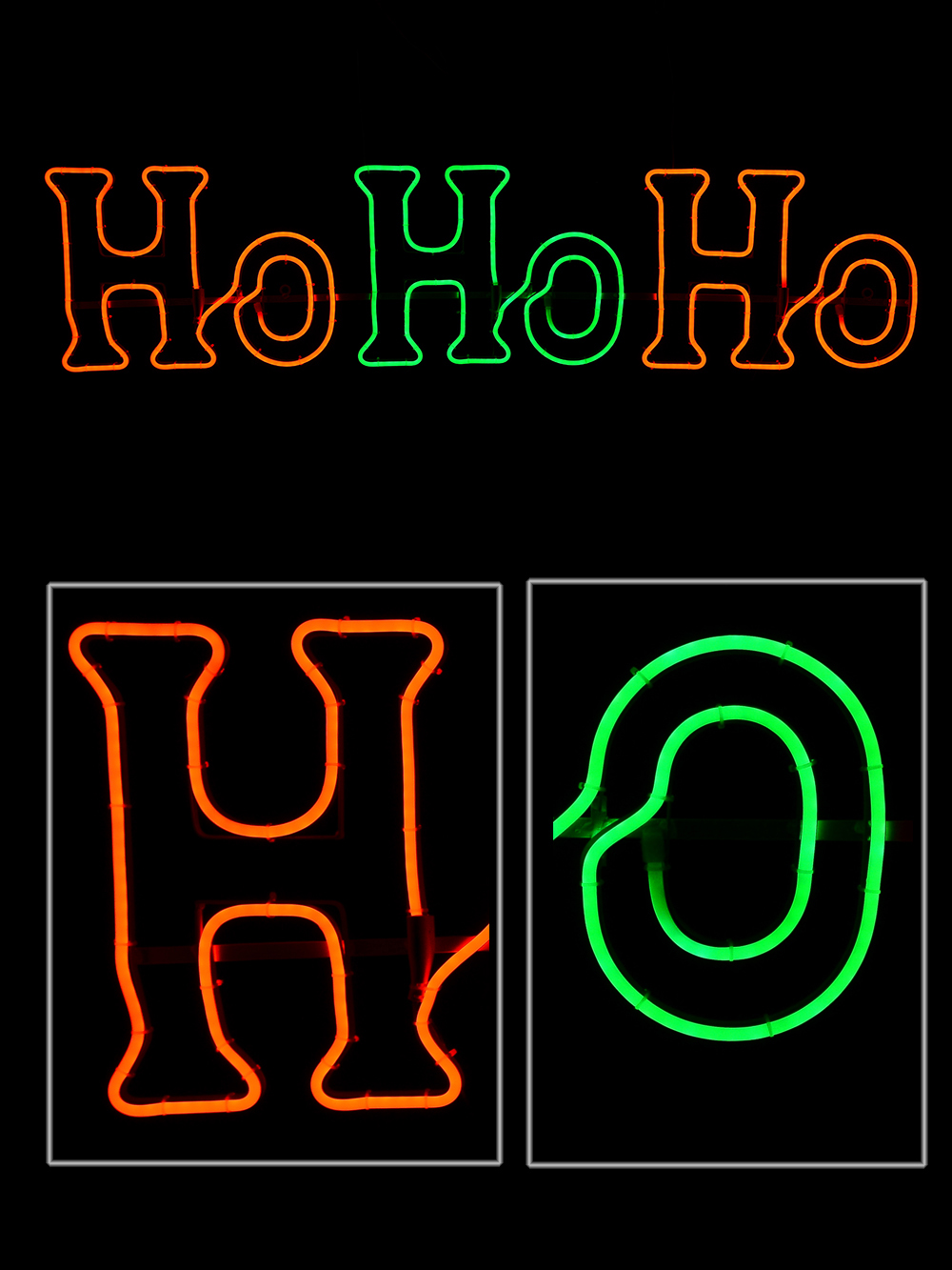 ho ho ho neon rope light