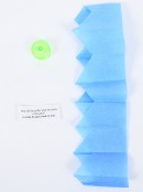 12x 30cm Gold & White Happy & Bright With Stars Pattern Christmas Bon Bons