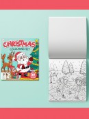 Santa Christmas Colouring Book Set With Pencils, Erasers & 30 Activities