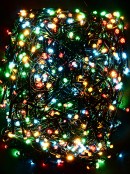 1000 Multi Serene Colour LED 50m String Fairy Light