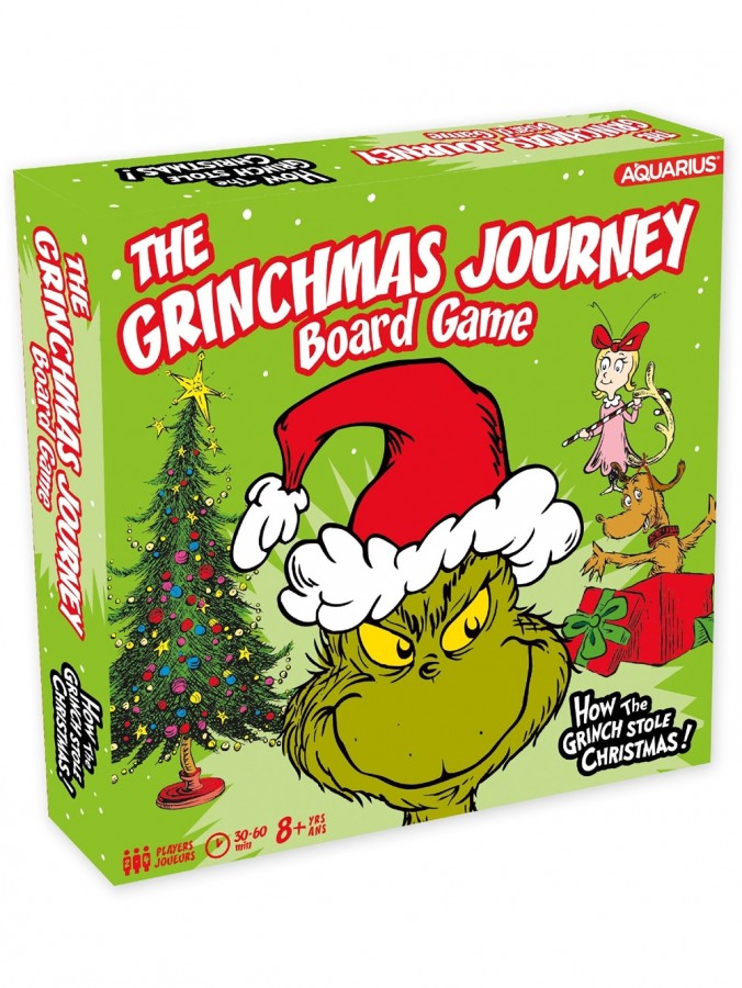 The Grinchmas Journey Board Game; The Grinch Steal Christmas! -  2 to 4 Players