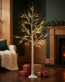 1.8m Neutral White LED Twig 3D Outdoor Christmas Birch Tree | 96 Lights