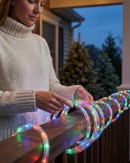 10m Outdoor Multi Colour LED Tube Rope Light | 8 Function Controller