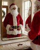 Premium 7 Piece Jolly Santa Suit Complete Costume Set | One Size Fits Most