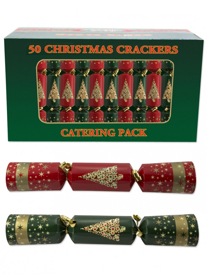 Red & Green Catering Pack Bon Bons - 50 Pack