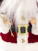 Traditional Suit Standing Decorative Santa With Sack - 46cm
