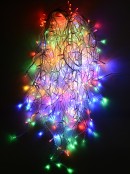 420 Multi Colour Concave Bulb LED Christmas Icicle String Light - 10m