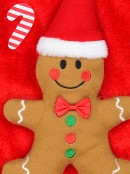 44cm Red Velvet Rosie Cheek Gingerbread Man Cookie Stocking