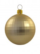 Assorted Red & Gold Mirror Ball Decorations - 12 x 60mm