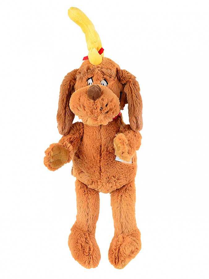40cm Dr Seuss The Grinch Dog Max Chubs With Antler Plush Toy