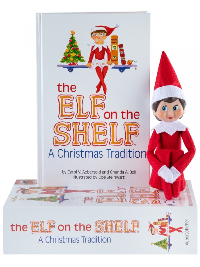 Girl Elf On The Shelf A Christmas Tradition Plush Toy Set - 32cm