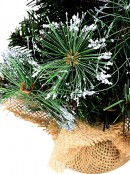 Morning Frost With Pine Cones Table Top Christmas Tree With 37 Tips - 30cm