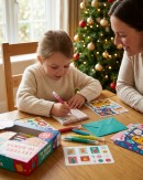 Deluxe Letters to Santa Stationery Activity Kit With Markers & Stickers