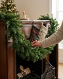 2.1m Thin Tip Balsam Fir Christmas Swag | 150 Tips