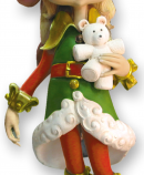 Gorgeous Life Size Santa's Little Helper Christmas Elf Girl Resin Decor - 1.2m