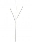 White Pearl String Cascade Christmas Spray Stem With Malleable Vines | 68cm