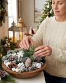 Natural Pinecone, Snowflake, Berry & Bell Mix | 350g