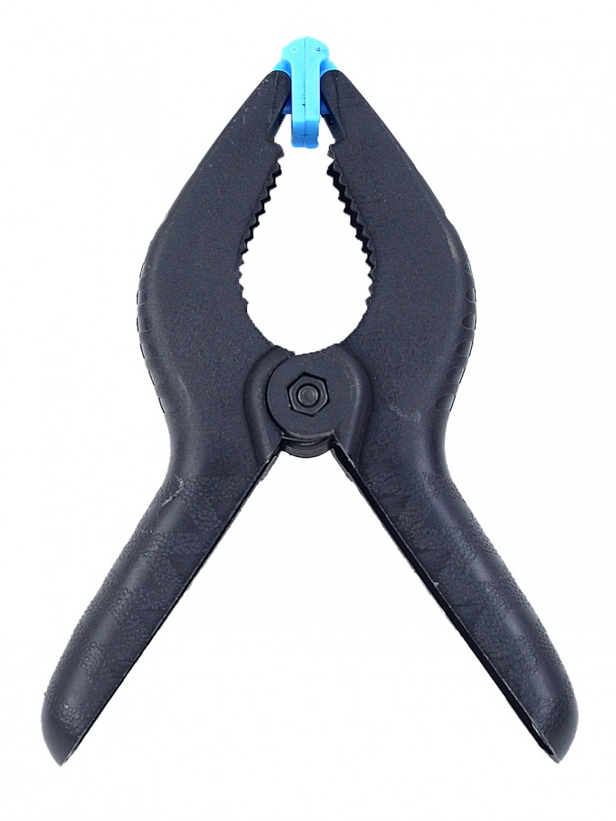 10cm Black Spring Clamp Christmas Decorating Accessory