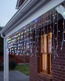 1008 Multi Colour LED Icicle Lights 8 Function With Memory Hold | 35m