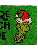 75cm Dr Suess Beware Grinch Inside Doormat