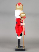 Large Classic Christmas Nutcracker With Ball Staff Decorative Ornament - 59cm