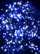 500 Blue & Cool White LED 25m String Fairy Light