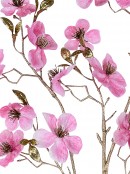 Pink Double-flowering Plum Inspired Christmas Flower Long Stem - 30cm Wide