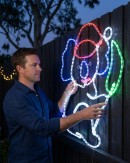 85cm Koala Holding Gum Leaf Outdoor Christmas LED Rope Light Display