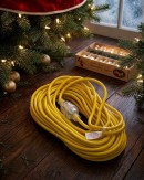 20m Yellow Sansai Heavy Duty Outdoor Extension Cord | 10A High Vis Lead