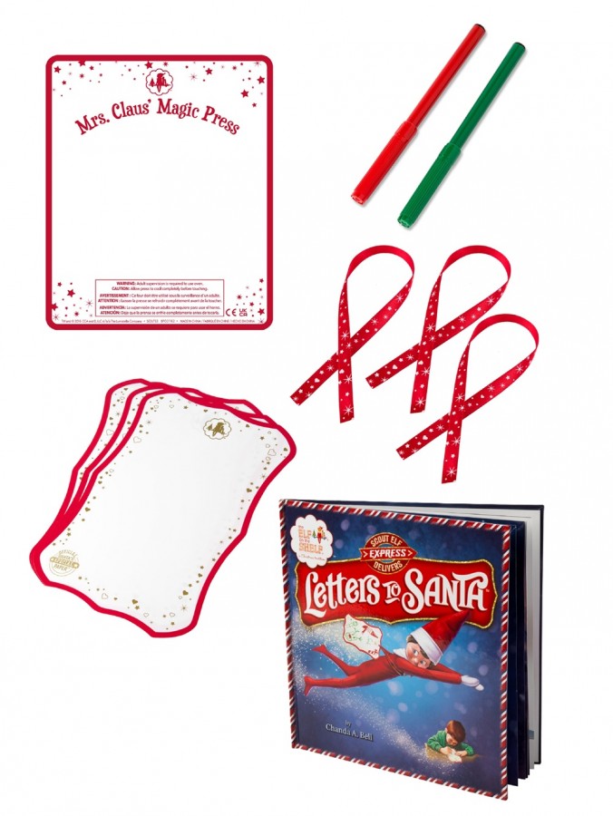 12 Piece Scout Elf Express Delivers Letters To Santa Kit
