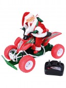 Eztec Radio Control Santa ATV | 1:7 Scale Remote Control Christmas Quad Bike