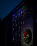 1125 Dual Colour LED Firecracker Cluster Curtain Lights 12 Function | 2.5m