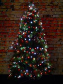 300 Red & Cool White LED 15m String Fairy Light