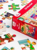 Elf Mischief Christmas Reversible Junior Jigsaw Puzzle - 45 pieces