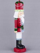 27cm Traditional Aristocrat Look Nutcracker Soldier Resin Figurine