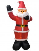 Giant Santa Holding Christmas Sack Illuminated Christmas Inflatable Display - 3m