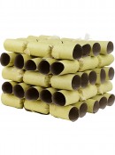 25x Luxury Champagne Gold Glitter Christmas Bon Bons (Crackers) | 34cm