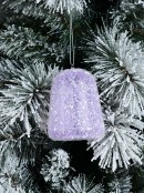80mm Pastel Purple Sugar Gummy Look Christmas Bauble
