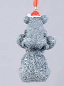 80mm Koala Mum With Joey & Stocking Resin Christmas Tree Ornament
