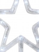 Cool White LED Standing Star Ornament - 40cm
