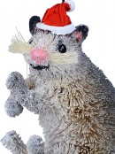 Pygmy Possum Australian Native Wildlife Christmas Hanging Decoration - 11cm