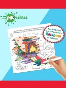 INKredibles Mess-Free Christmas Colouring Book - Reveal Pictures With Magic Ink