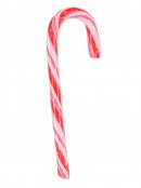 Traditional Red & White Candy Cane Decoration Lollies - 12 pack