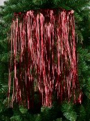 300 Metallic Red Tinsel Lametta Icicles