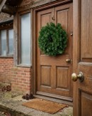 58cm Balsam Fir Evergreen Christmas Wreath | High Density 200 Tips