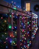 500 Multi Colour LED String Fairy Lights 8 Function With Timer | 25m