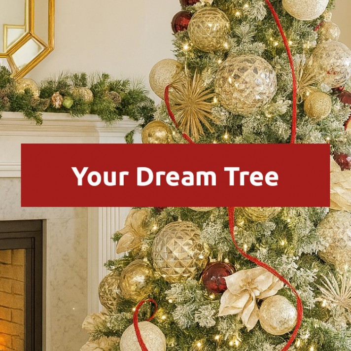 Shop these decorated trees ... your dream Christmas tree, made simple!